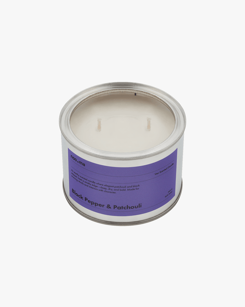 noo.ma Ven geurkaars - zwarte peper en patchouli