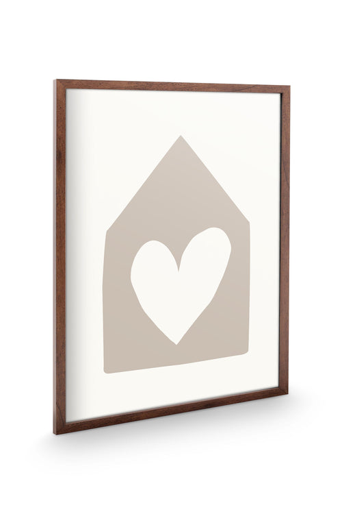 vtwonen fotolijst - hangend - bruin - hout - 51x71x3cm - vtwonen shop