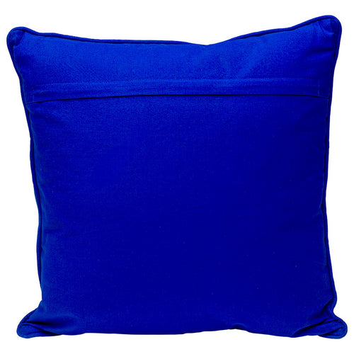 Kare Design Kussen Icon ster blauw en wit
