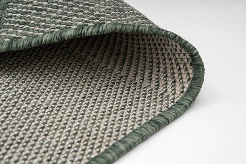 Buiten vloerkleed Boa - Groen/Wit - dubbelzijdig - EVA Interior - 200 x 290 cm