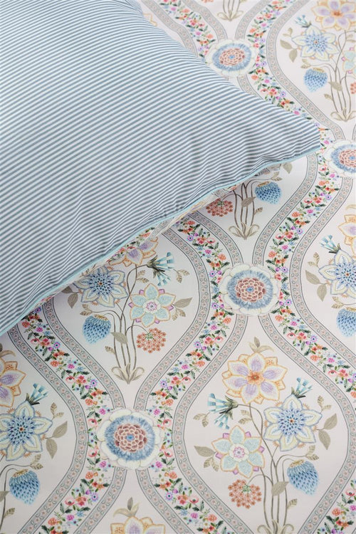 Pip Studio dekbedovertrek Ornamento Ramo - 260x200/220 cm - wit