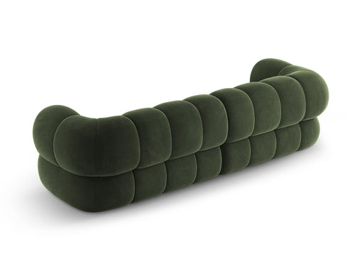 Cosmopolitan Design Bank Koge 4-zits, flueel groente - 95x240x70cm