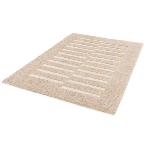 AFK Living vloerkleed Passage - reliëfeffect - beige - 200x290 cm