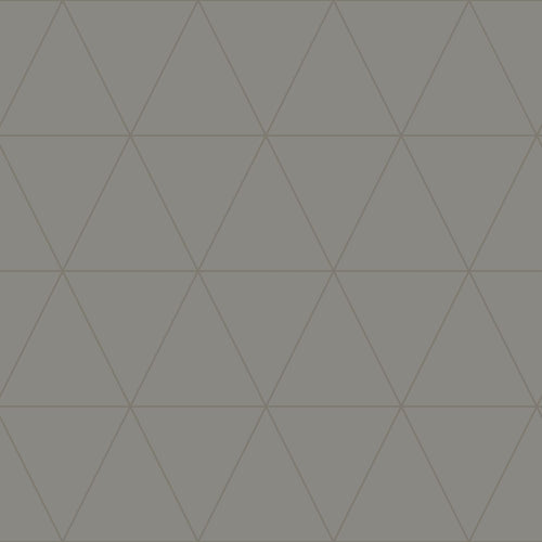 Origin Wallcoverings behang grafische driehoeken warm grijs - 53 cm x 10.05 m - 347716