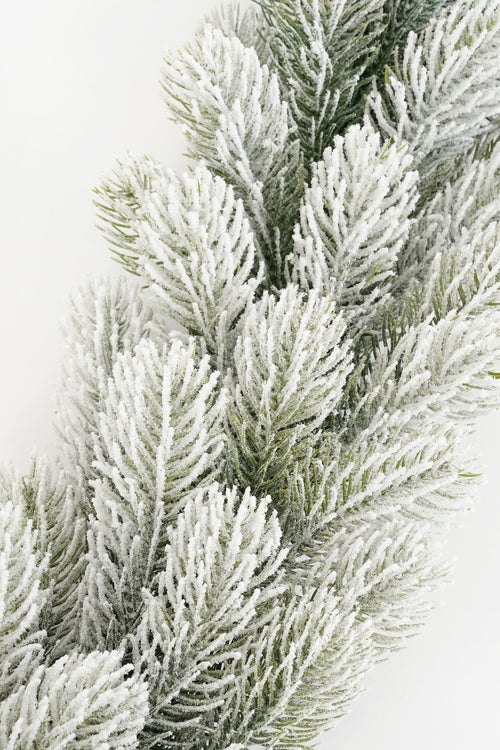 Black Box Trees Nagoya Guirlande met Sneeuw - Kerstguirlande L270 cm - Groen Frosted
