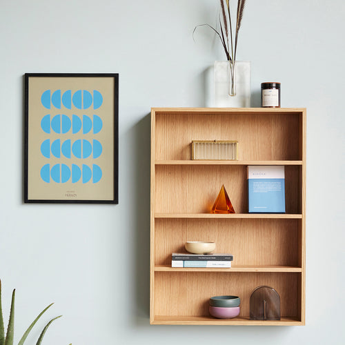 Hübsch boekensteun Arch - kristal - 10x5xh11cm