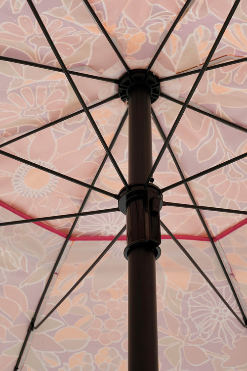 Mica Decorations Bloem Parasol - H238 x Ø220 cm - Roze - vtwonen shop
