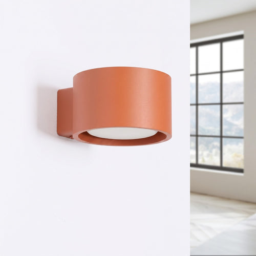 Sollux Lighting Wandlamp MODO 1 rode oker Gx53 - 10x12x6cm