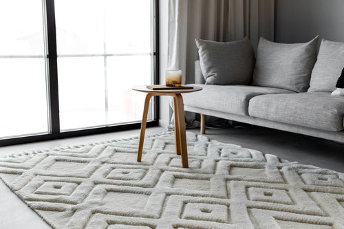 Rebellenclub Vloerkleed Fino - 400 x 300 cm - Beige - vtwonen shop