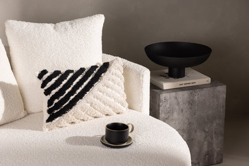 Rebellenclub Kussen Napa - Zwart/Wit - vtwonen shop