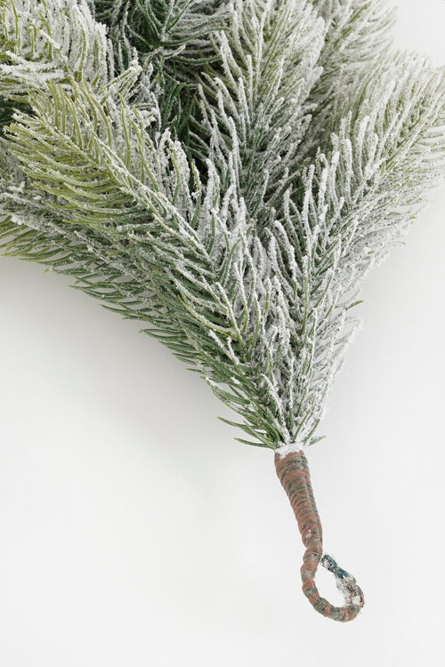 Black Box Trees Nagoya Guirlande met Sneeuw - Kerstguirlande L270 cm - Groen Frosted
