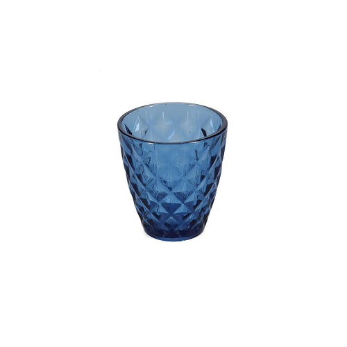 Salt & Pepper - Glas 22cl donkerblauw Prisma - Set van 4