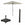 Garden Impressions stokparasol Lotus koper Ø300 cm met 40kg Eureka voet en hoes