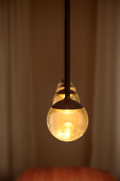 Lucide hanglamp CALINA - Geïntegreerde LED - Koffie