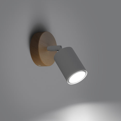 Sollux Lighting Wandlamp VERDO wit - 16x10x16cm