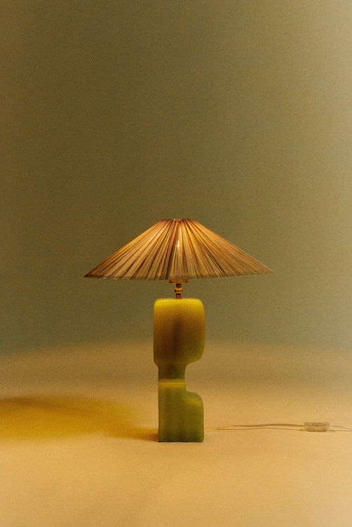 HKLIVING tafellamp Column – lime - vtwonen shop