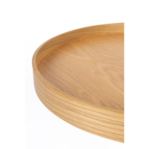 Housecraft living Yuri Bijzettafel Rond Hout 45x45 cm (S) Eiken - Bruin - vtwonen shop