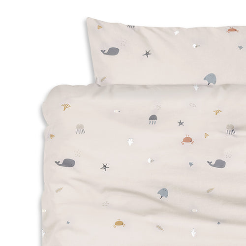 Petite Amélie Kinderbeddengoed SEA LIFE 2 dlg