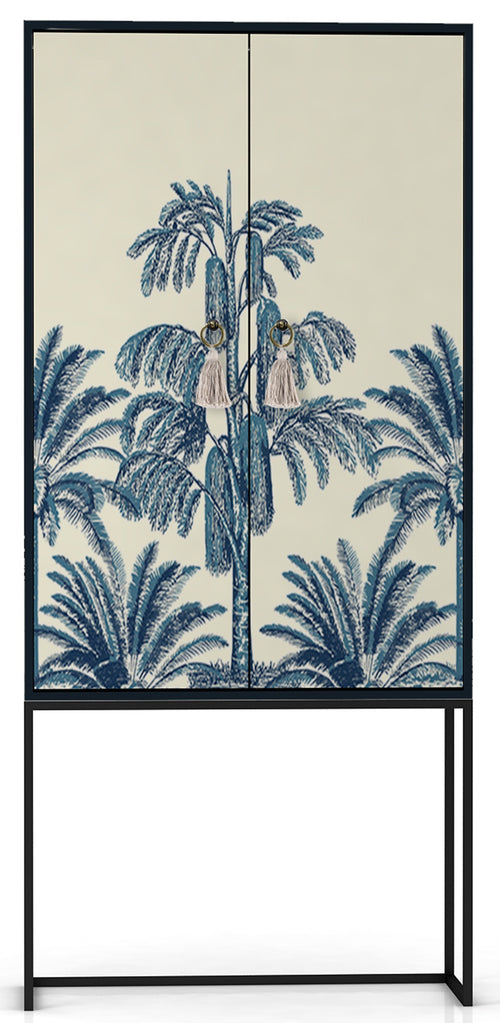 Kast dressoir met 2 deuren van MDF met tropisch patroon - vtwonen shop