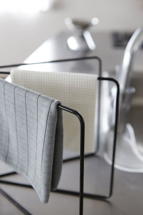 Yamazaki Opvouwbare Vaatdoekhouder - Tower - Zwart - vtwonen shop