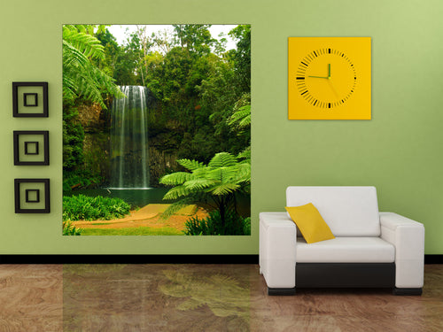 Sanders & Sanders fotobehang waterval groen - 180 x 202 cm - 600632