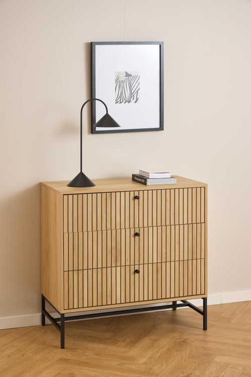 Rebellenclub Dressoir Risley - 81 x 80 cm - Licht Eiken - vtwonen shop