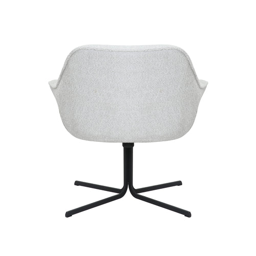 Starfurn  fauteuil Mila - wit - 77x80x52cm