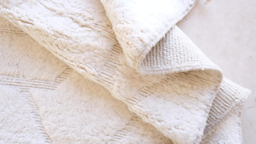 AFK Living vloerkleed Berber - handgemaakt - Wol - 200 x 300 cm