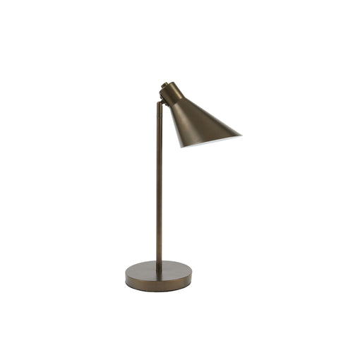 Light & Living tafellamp Zyenna - bruin - 33x18x60cm