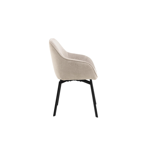 Rebellenclub Eetkamerstoel Morrey - Set Van 2 - Beige