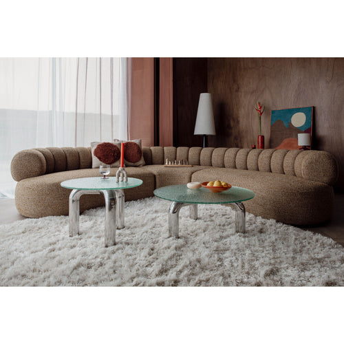Dutchbone Marly Salontafel Zilver/Glas