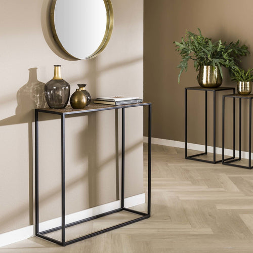 Duverger® sidetable Heavy Metal - MDF - antiek bronzen finish - vtwonen shop