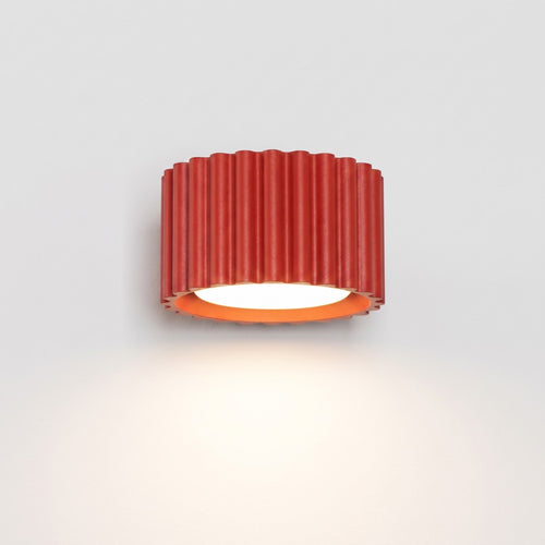 Sollux Lighting Wandlamp AURA rood Gx53 - 10x12x6cm