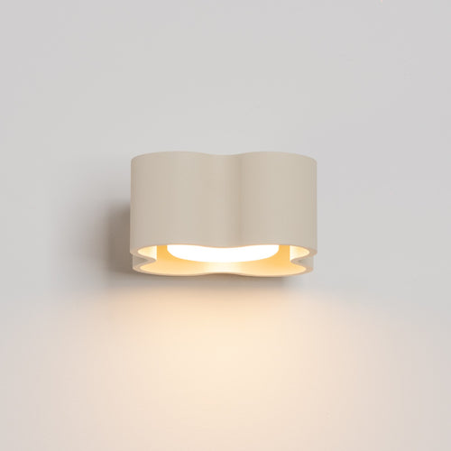 Sollux Lighting Wandlamp OVIO beige Gx53 - 12x14,5x6cm