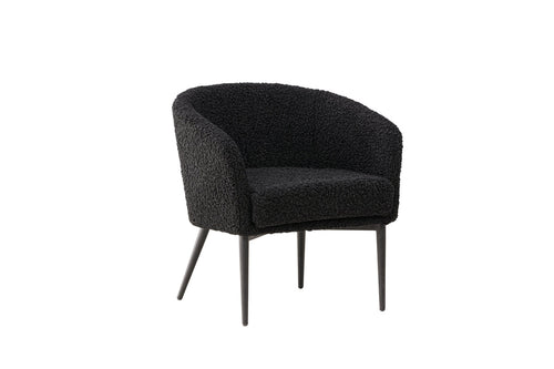 Rebellenclub Fauteuil Minerva - Zwart - vtwonen shop