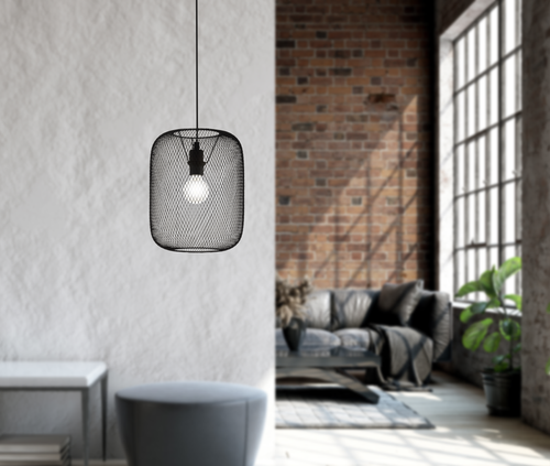EGLO hanglamp Wrington - e27 - ø 30 cm - zwart - vtwonen shop