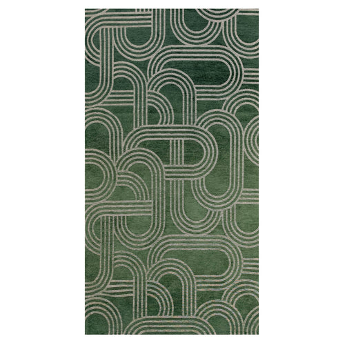 Lola&Moi vloerkleed Green Dream - groen -80x150cm - vtwonen shop