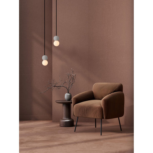 Nova Luce ZERO Slanke hanglamp met grijze LED G9 1x5W