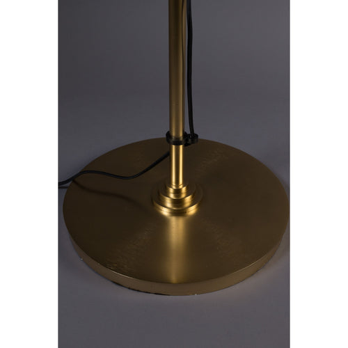 Dutchbone Karish Vloerlamp/ Staande Leeslamp Goud - vtwonen shop