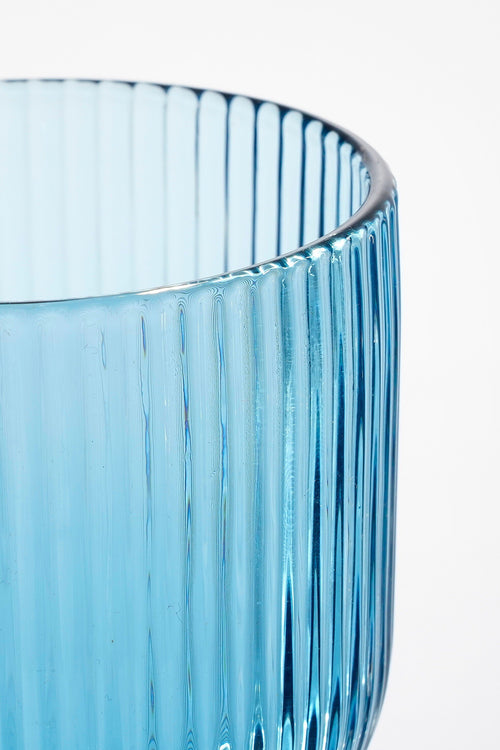 Mica Decorations Merlot Wijnglas - 250 ml - Glas - Blauw