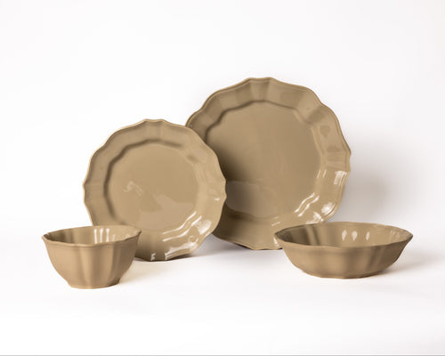 Mimo Homeware serviesset Wild Olive - 4-delig - 2 personen