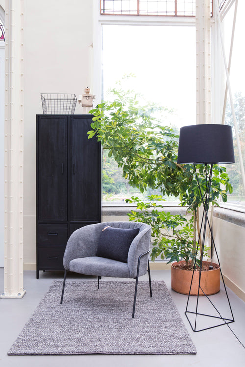 Rebellenclub Fauteuil Bergen - Antraciet