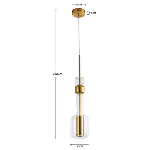 Kare Design Hanglamp Candy Bar 13cm goud