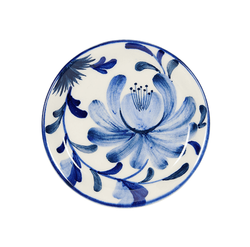 Return to Sender Schaaltje ø 11 cm Bed of Flowers Blue Design 1 - vtwonen shop