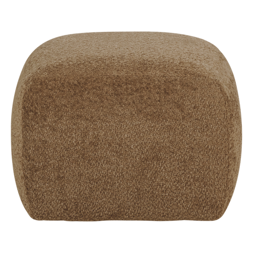 WOOOD poef Mojo Base - Wollig - Honinggeel - 45x84x64