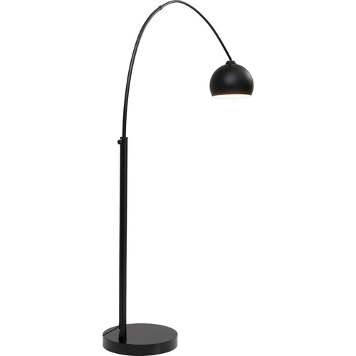 Kare Design Vloerlamp Lounge 175cm zwart mat - vtwonen shop