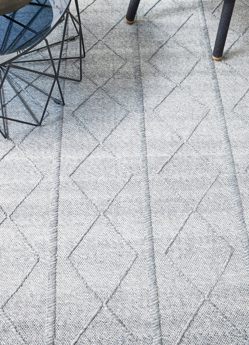 Rond vloerkleed Matta Stenkol 200 rond