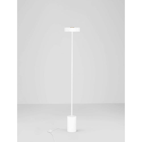 Nova Luce THEA Geïntegreerde LED-vloerlamp, zandwit, 17W, 929lm, 3000K, aan/uit-schakelaar.