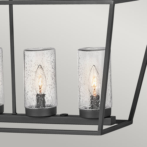 Elstead Hinkley Alford Outdoor hanglamp museum zwart, IP44