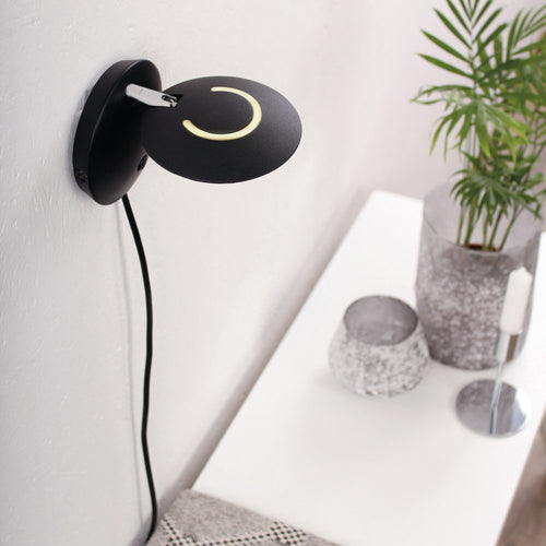 Steinhauer wandlamp zenith - 1 lichts - 14.5x 12 cm - zwart - vtwonen shop